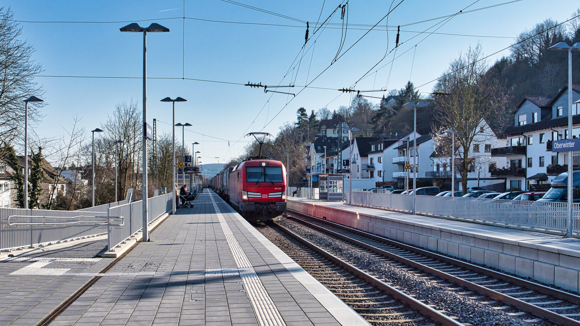 Blick in die Gegenrichtung