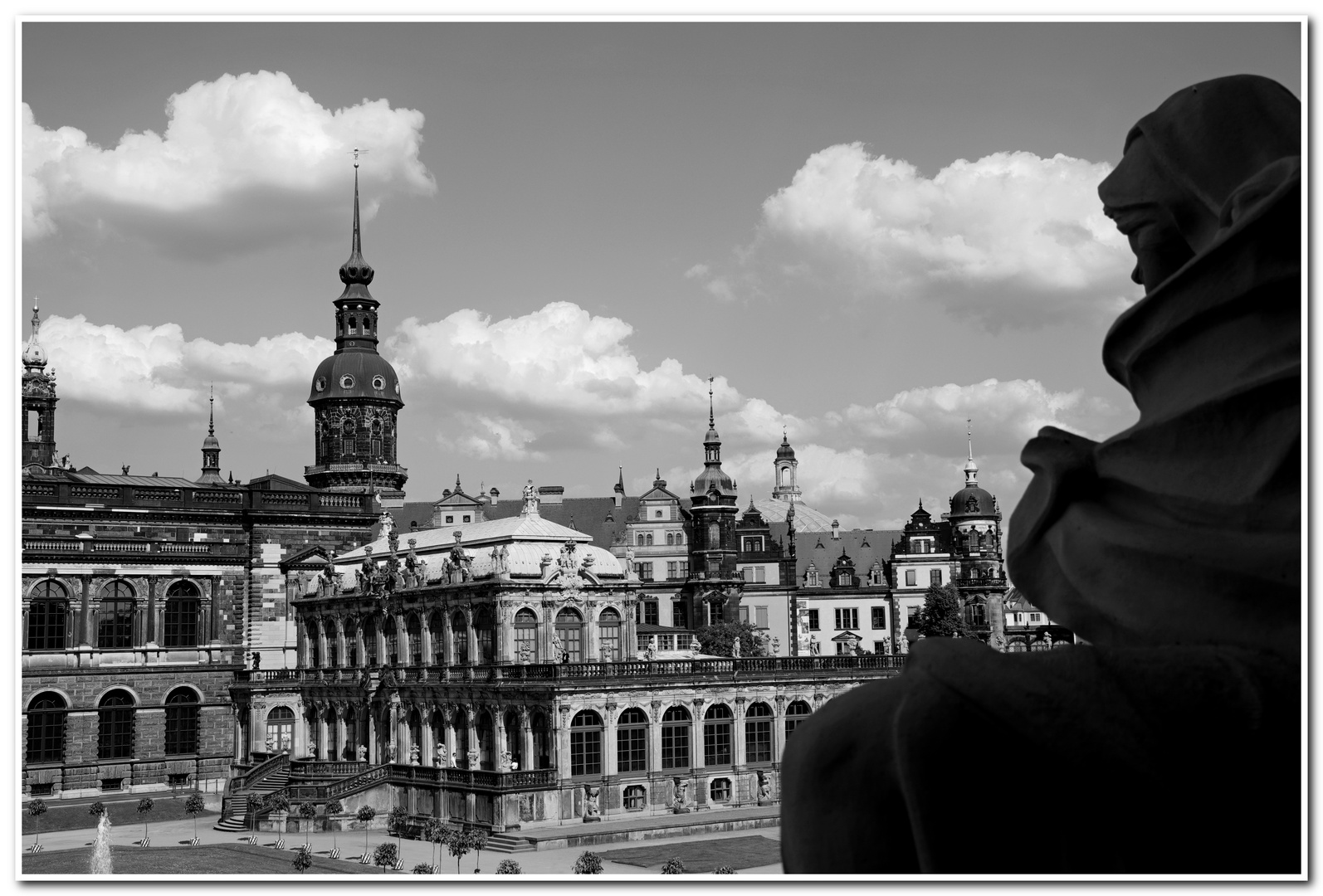 Blick in die Geschicte....Dresden, Zwinger