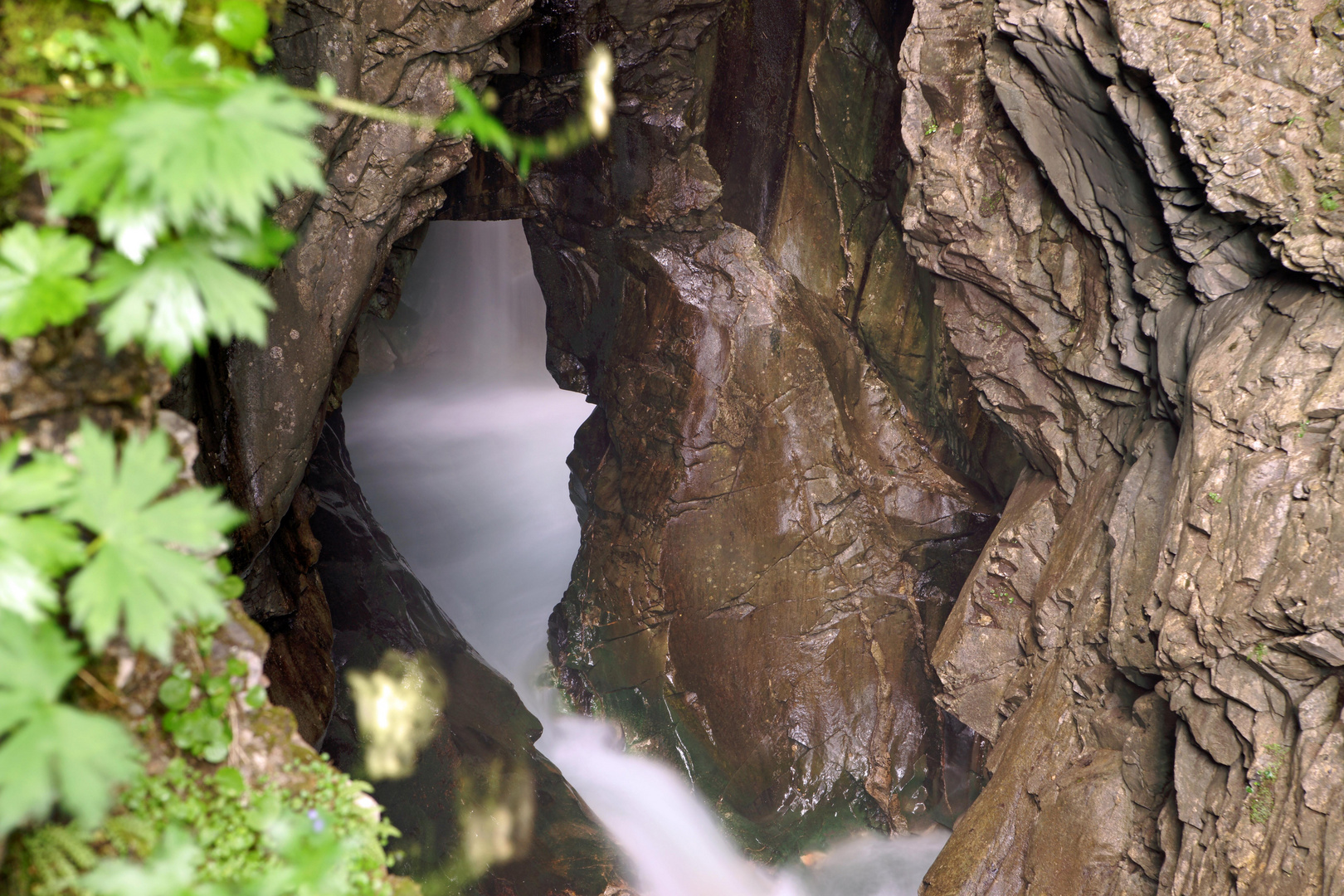 Blick in die Gilfenklamm