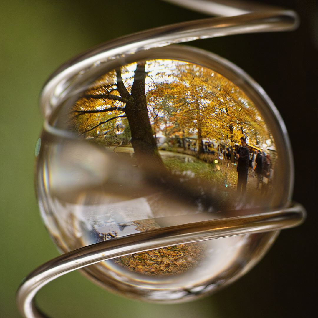 Blick in die Glaskugel