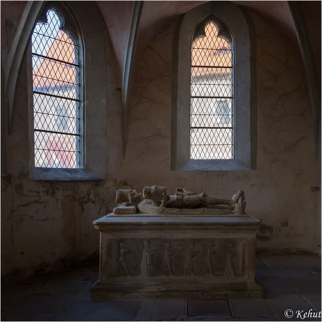 Blick in die Grabkapelle für Gebhardt XIV. von Querfurt