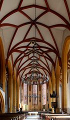 Blick in die größte Hallenkirche Thüringens