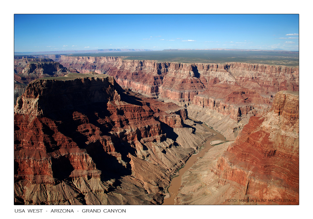 Blick in die große Schlucht am South Rim.