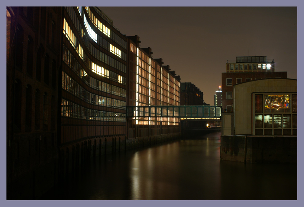 Blick in die Hamburger Speicherstadt