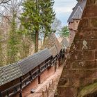 Blick in die h.koenigsbourg fr. elsass