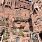 Blick in die h.koenigsbourg fr. elsass