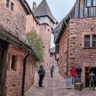 Blick in die h.koenigsbourg fr. elsass