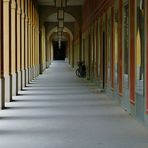 Blick in die Hofgartenarkaden