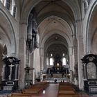 Blick in die Hohe Domkirche St. Peter zu Trier, eine der ältesten Bischofskirche Deutschlands