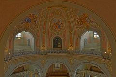 Blick in die Innenkuppel der Frauenkirche