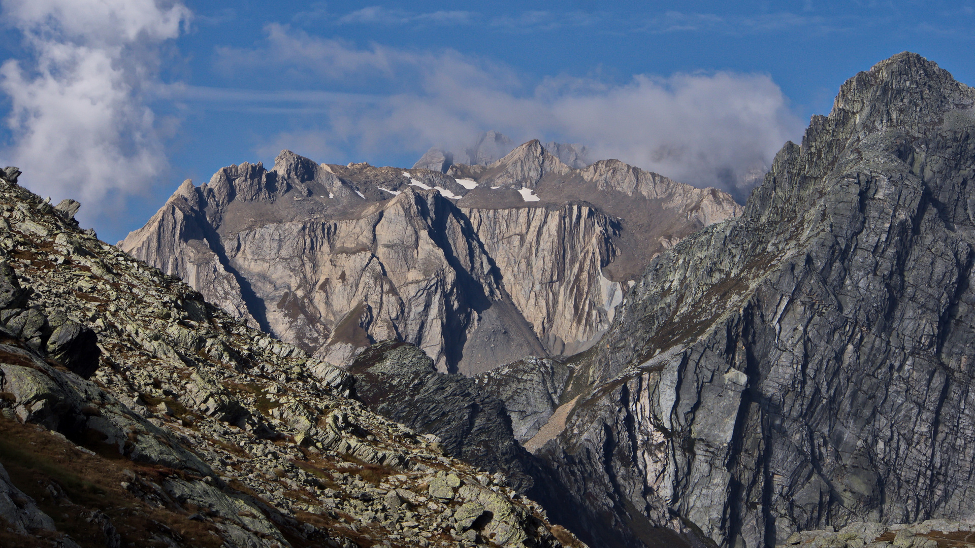 Blick in die Italienischen Berge