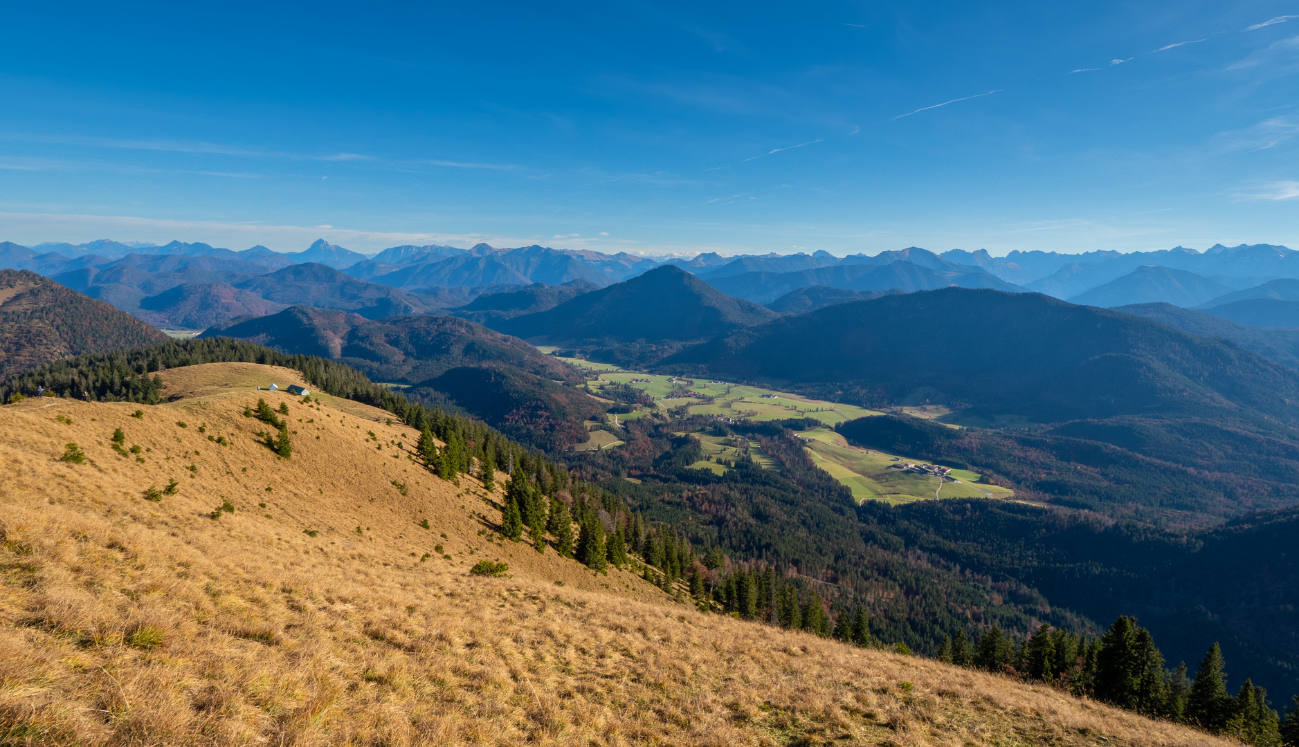 Blick in die Jachenau