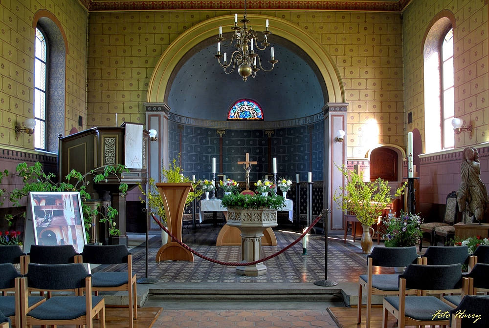 Blick in die Kirche Ribbeck Im Havelland ...