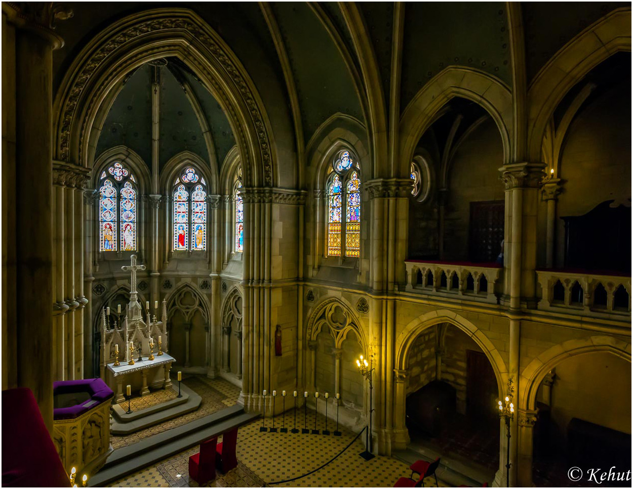 Blick in die Kirche St. Pantaleon und St. Anna