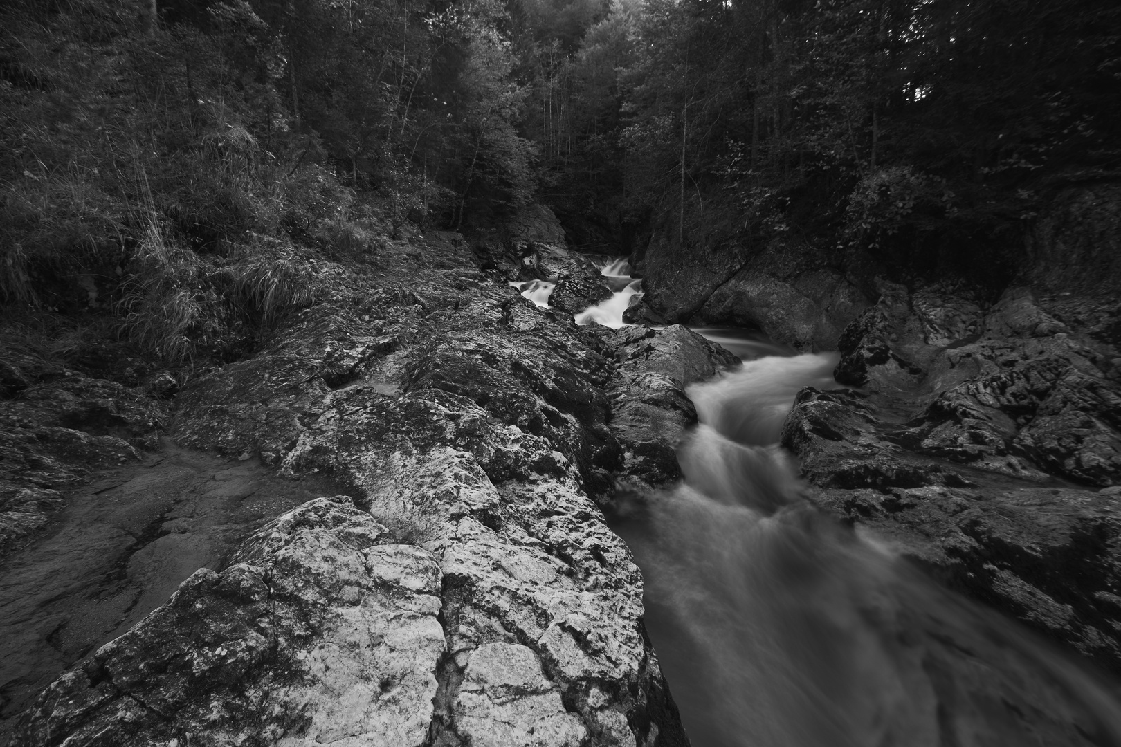 Blick in die Klamm