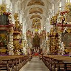 Blick in die Klosterkirche Neuzelle bei Frankfurt/Oder.