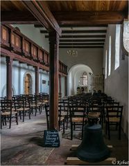 Blick in die Klosterkirche Zscheiplitz