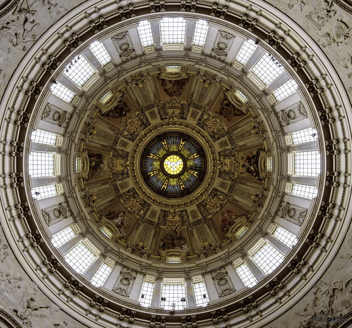 Blick in die Kuppel - Berliner Dom