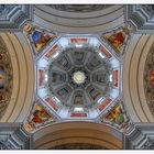Blick in die Kuppel vom Salzburger Dom