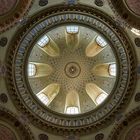 Blick in die Kuppel von der Moschee im Schwetzinger Schlossgarten.