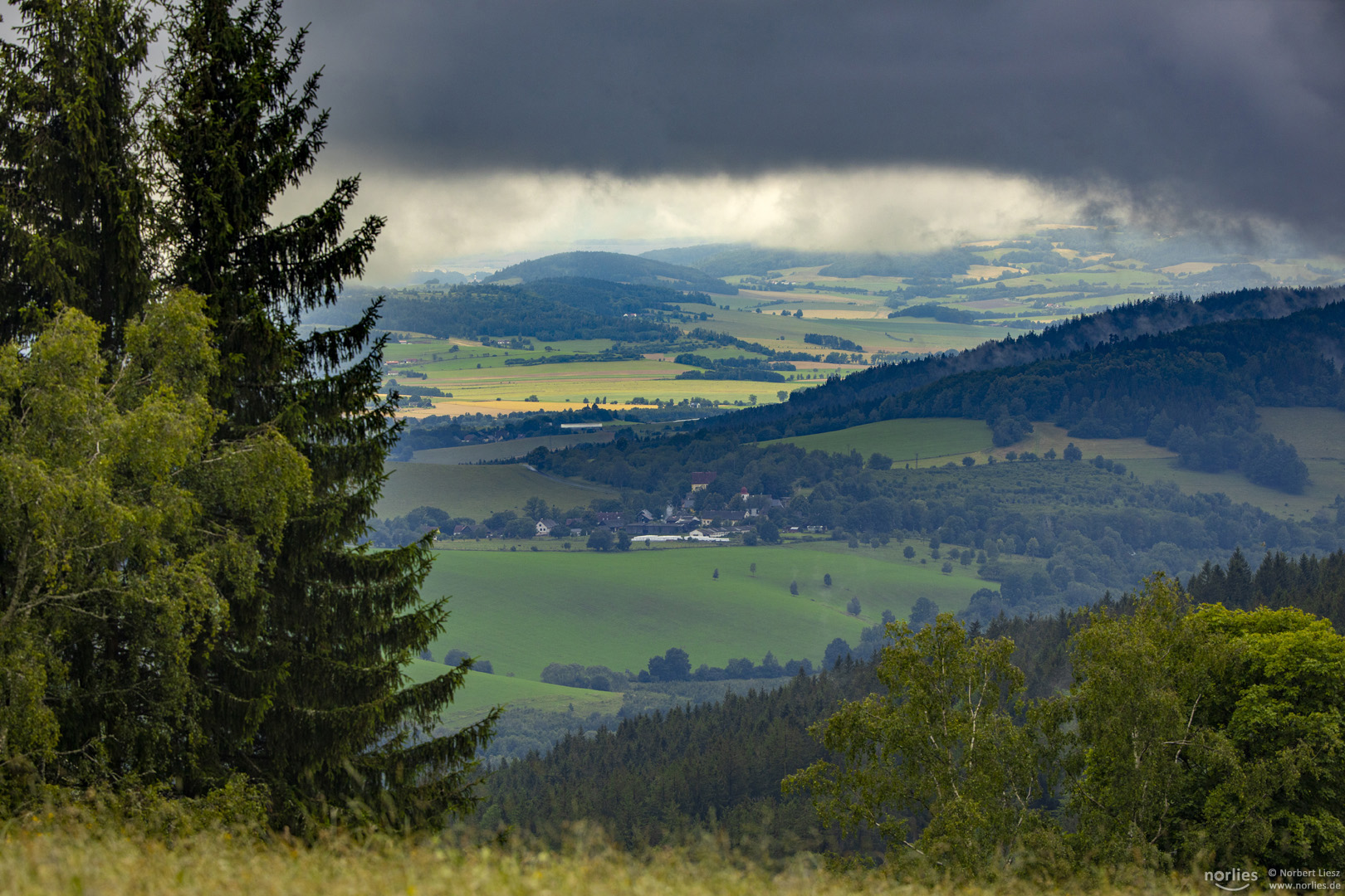 Blick in die Landschaft