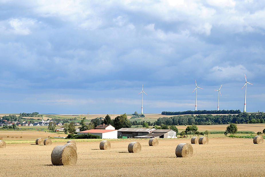 Blick in die Landschaft