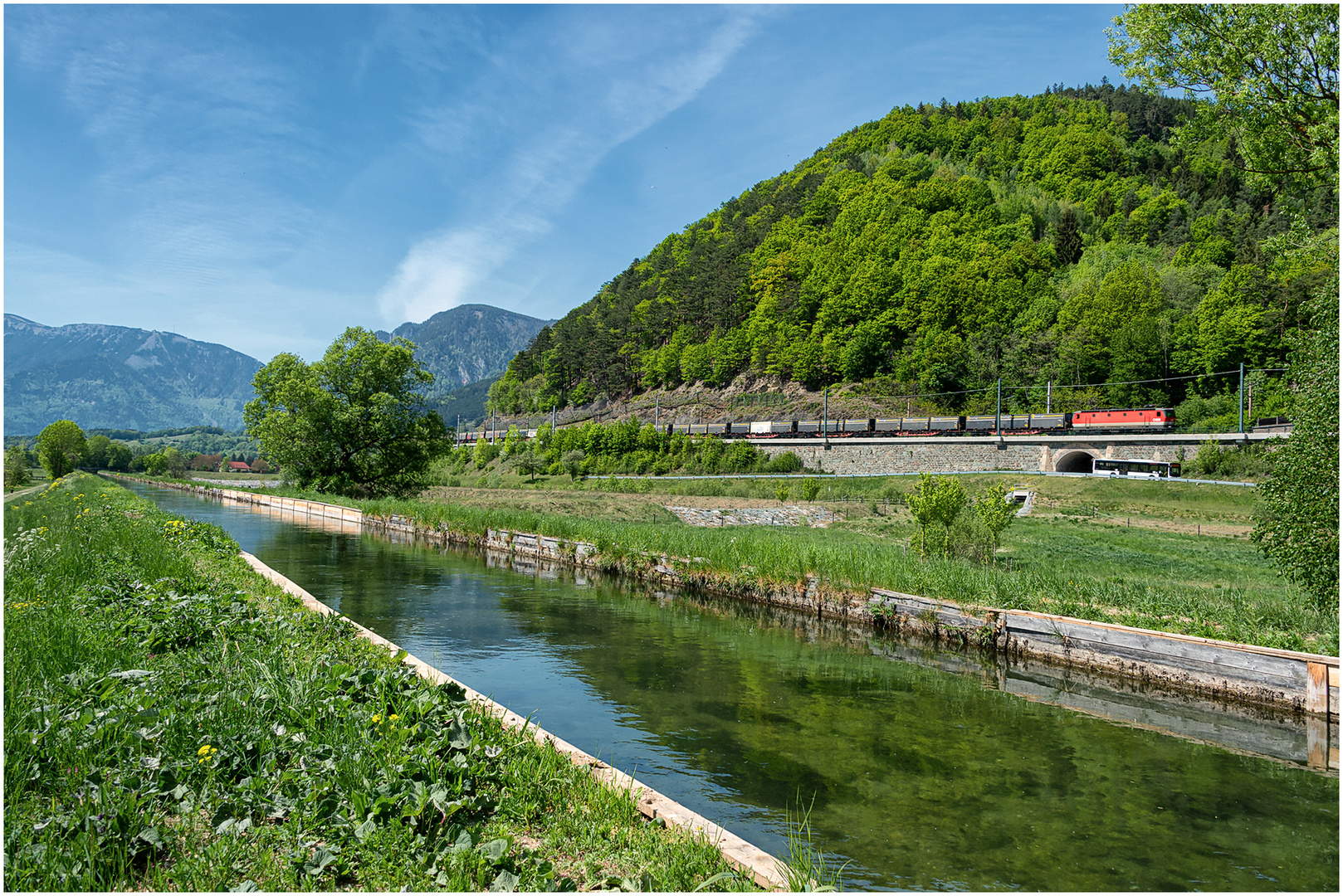 Blick in die Landschaft