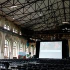 Blick in die Maschinenhalle, die heute für Veranstaltungen genutzt wird