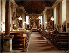 Blick in die Muttergottespfarrkirche