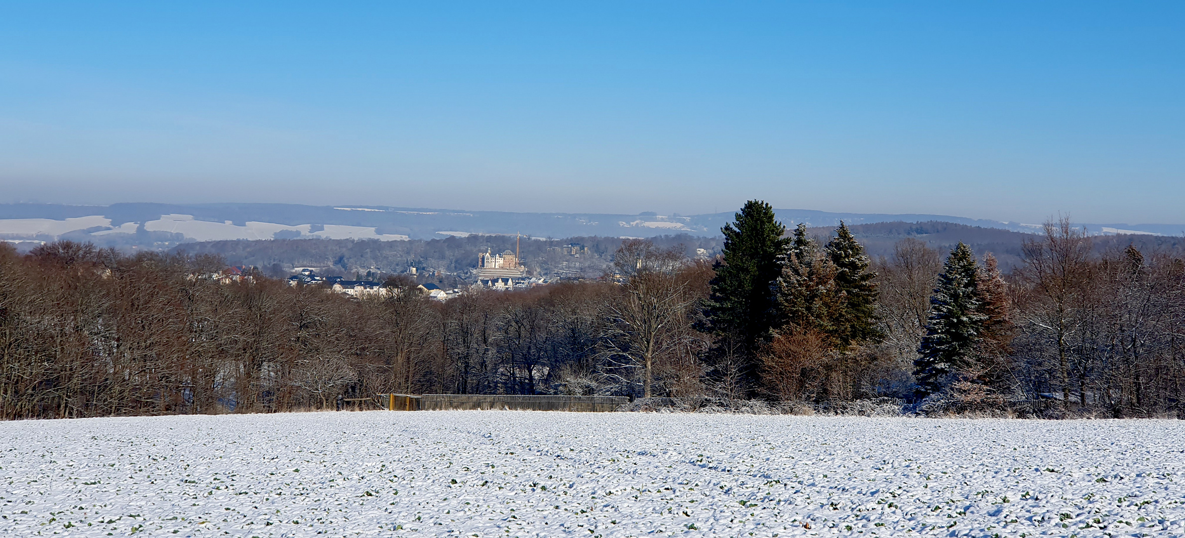 Blick in die Natur und Landschaft...