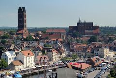 Blick in die Neustadt & a bisi geschichte