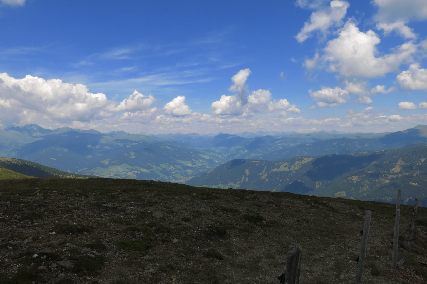 Blick in die Nockberge vom Hochpalfennock