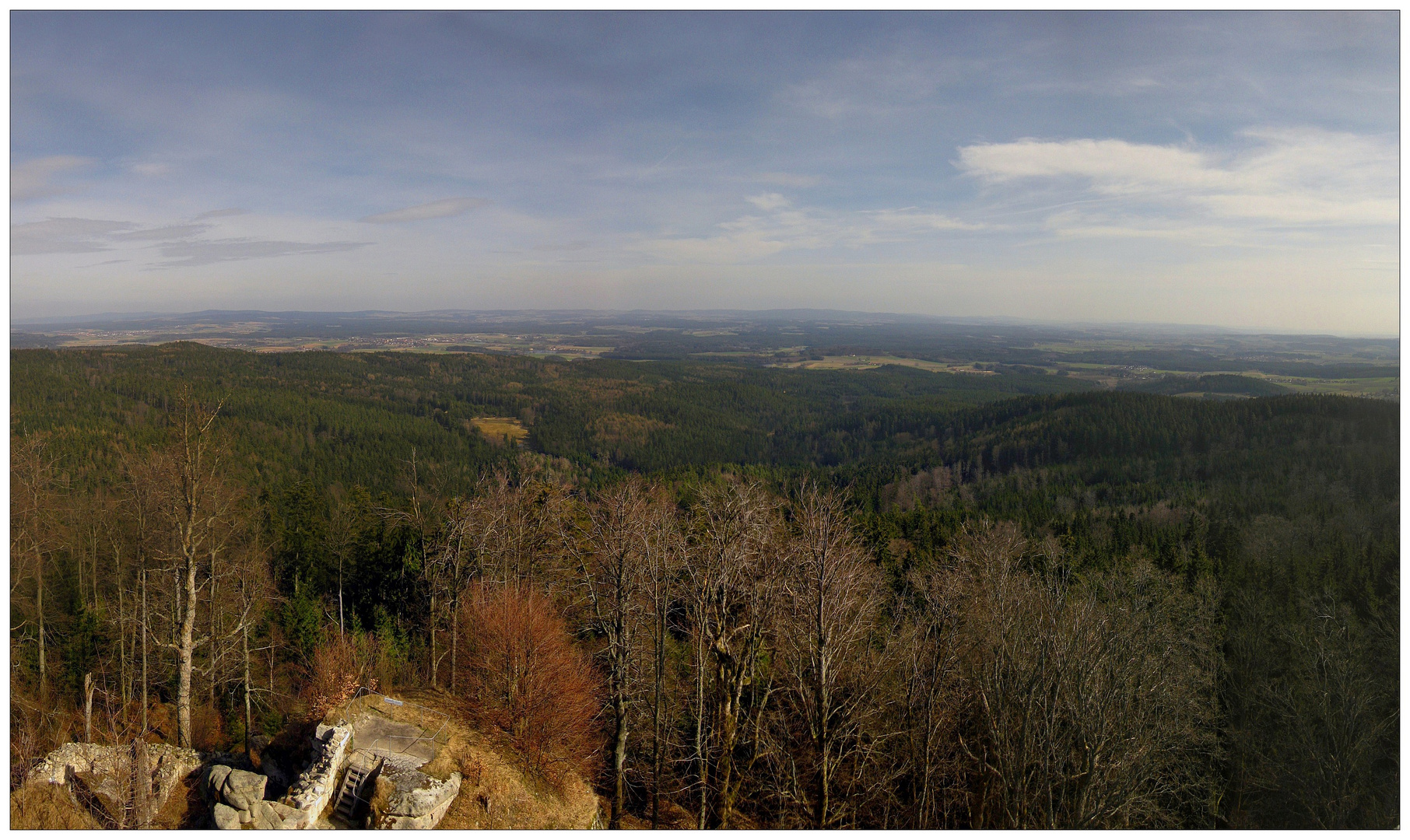 Blick in die nördliche Oberpfalz