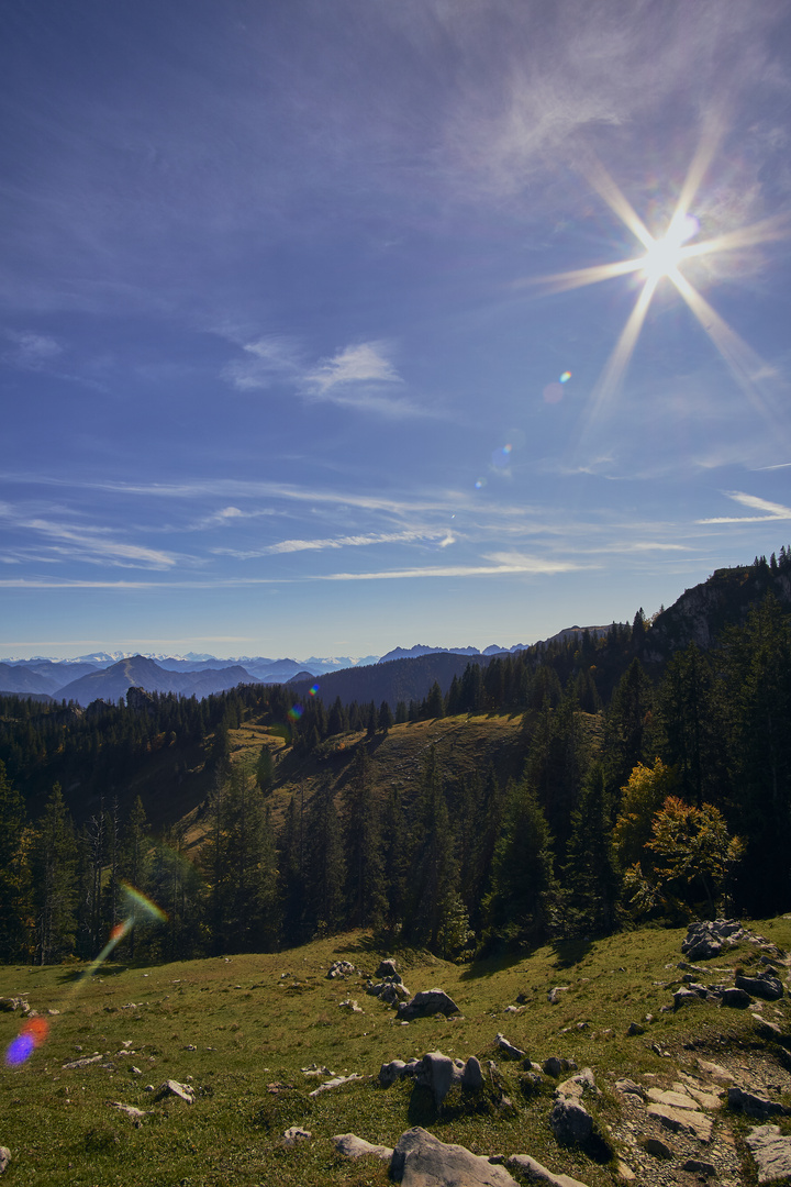 Blick in die österreichischen Alpen