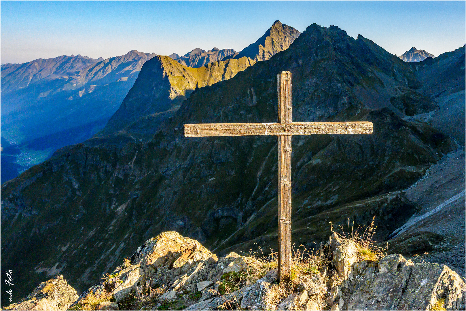 Blick in die Ötztaler Alpen