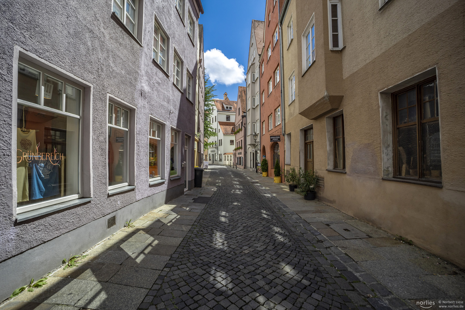 Blick in die Pfladergasse