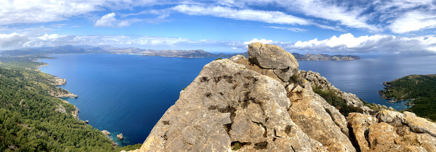 Blick in die Pollenca Bucht 