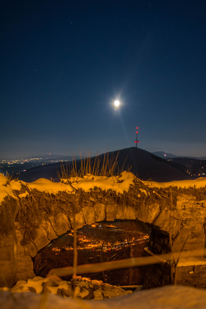 Blick in die Porta Westfalica