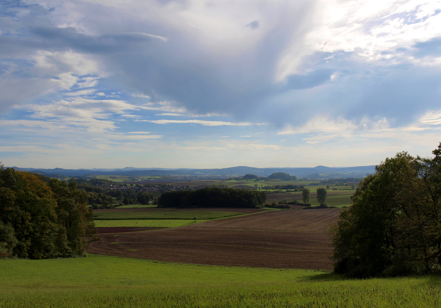 Blick in die Rhön