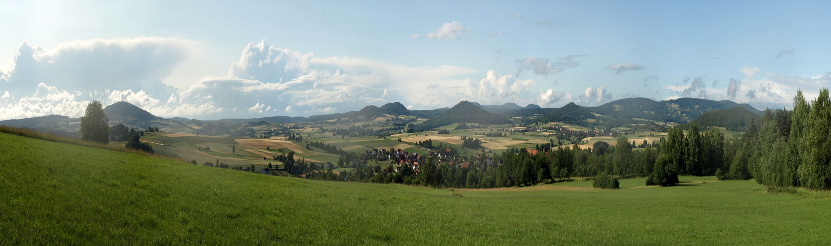 Blick in die Rhön