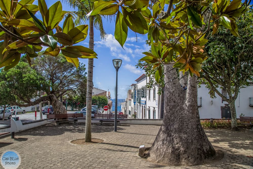 Blick in die Rua Dr. Augusto Botelho Simas zum Hafen