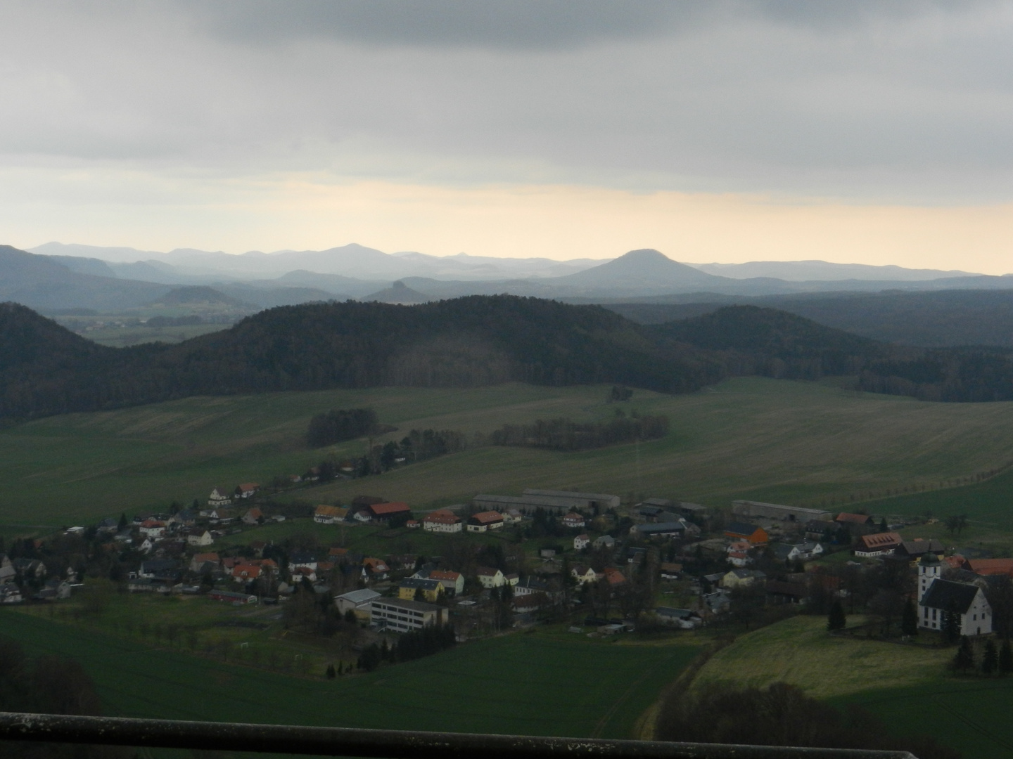 Blick in die sächsische Schweiz