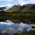 Blick in die Sandfellsheidi / Island Südküste