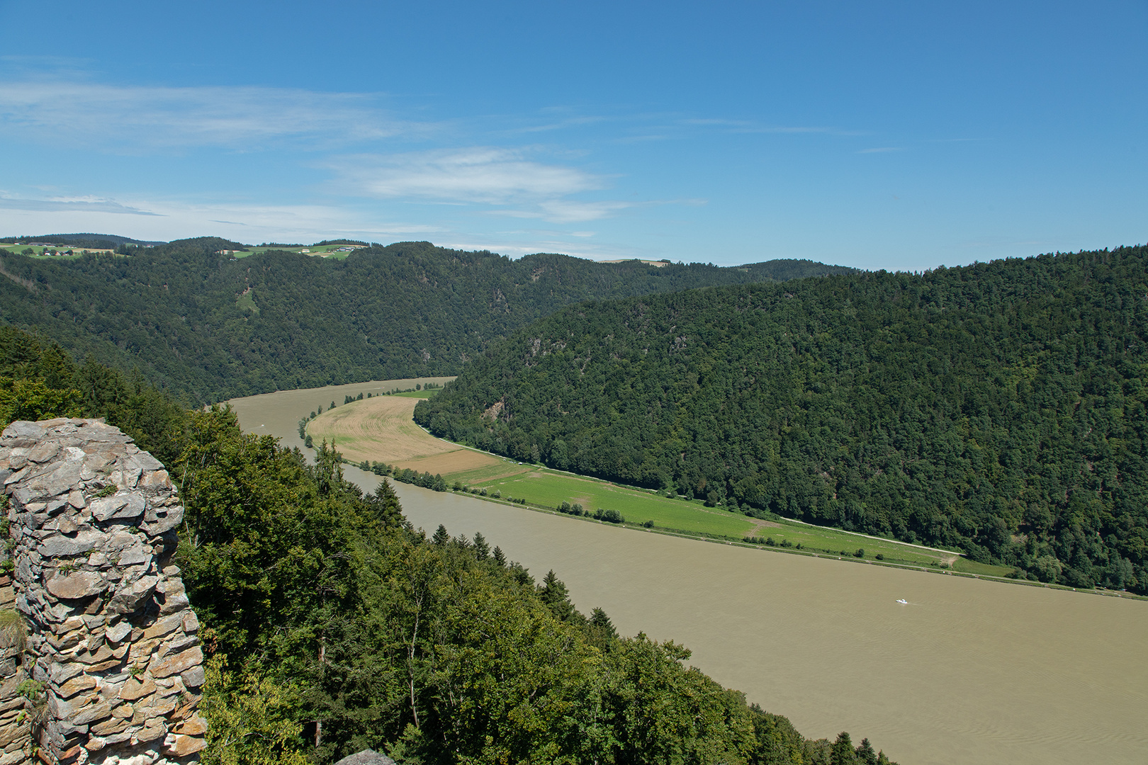 Blick in die Schlögener Schlinge