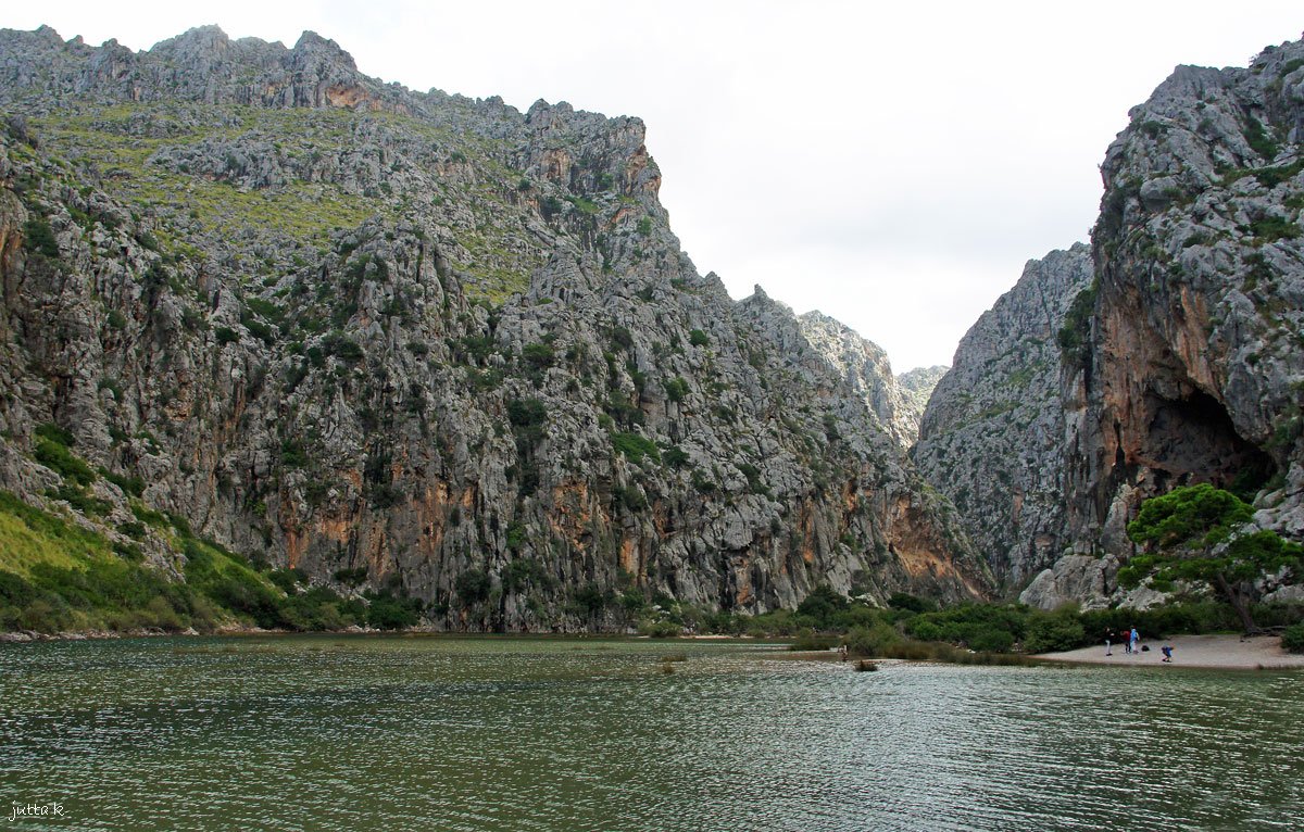 Blick in die Schlucht Torrent de Pareis