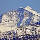 Blick in die Schweizer Alpen von Thun aus