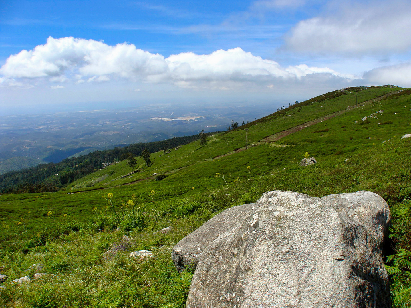 Blick in die Serra de Monchique