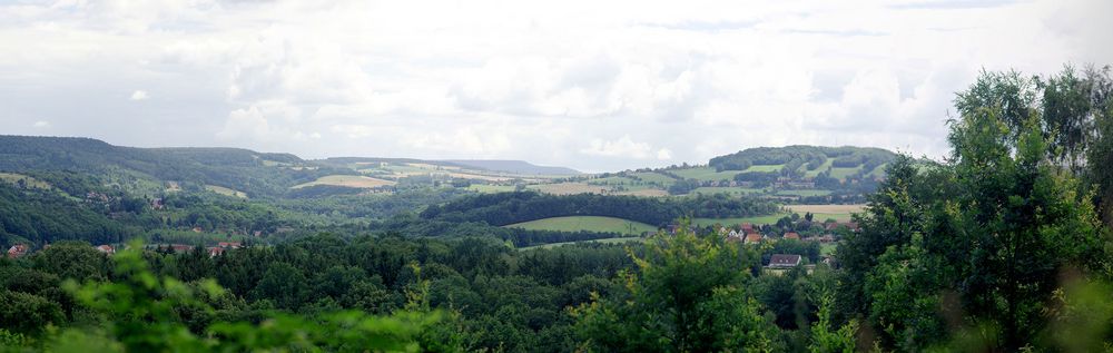 Blick in die Sommerlandschaft