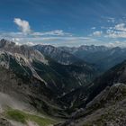 Blick in die sommerliche Bergwelt