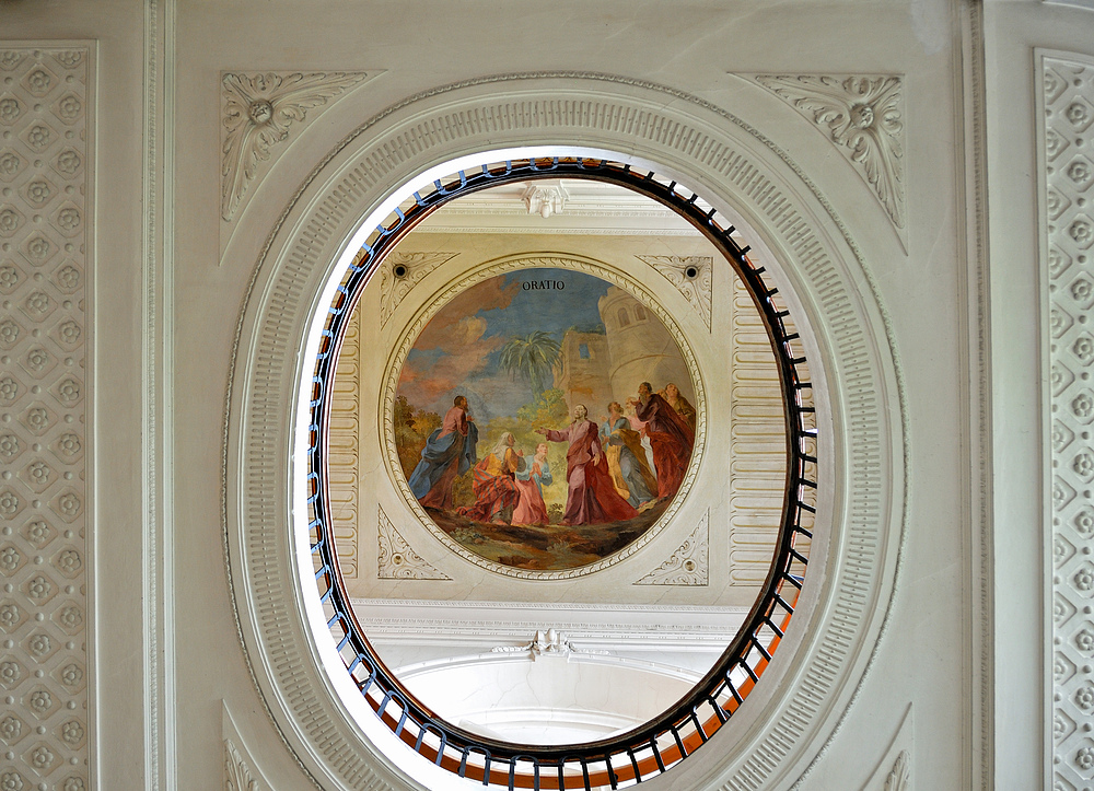 Blick in die Stiftskirche St. Cornelius u. Gyprianus in Bad Buchau 3